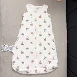 Carter's Sleep Sack - White with Pastel Floral Print